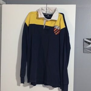 Vintage gap long sleeve polo shirt